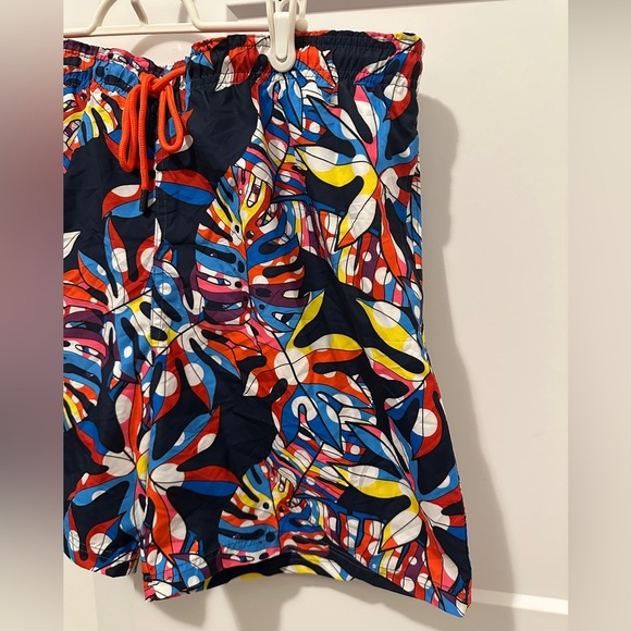 Broken Threads Men Multicoloured Floral Swim Trunks Size Large - Picture 4 of 8